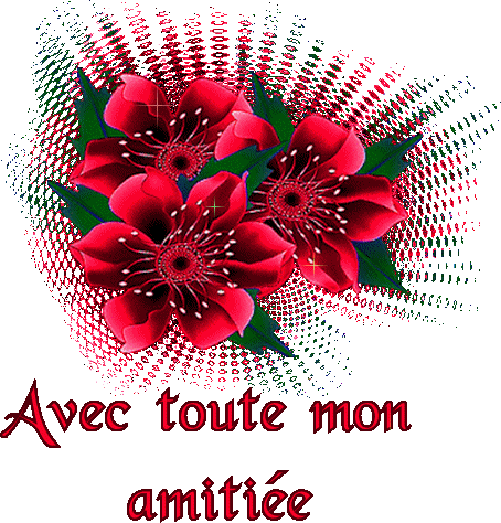 Je vous souhaite avec toute mon amitier de gros bisous et une bonne journ�e !!!